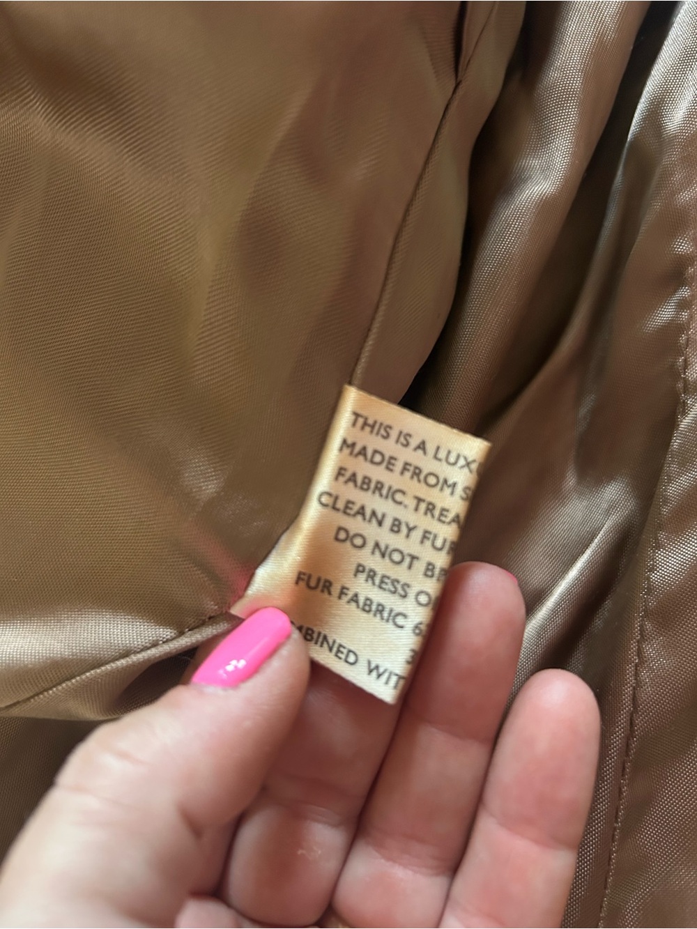 Brown Shearling Trench Coat - Women's Luxe Suede and Fur - Picture 6 of 10